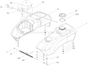 Part Location Diagram of 110-4103 Toro Hose-Fuel