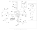 Carburetor Assembly Diagram and Parts List for 74602 240000001-240999999 - 2004 Toro Lawn Tractor