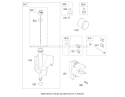 Oil Fliter, Tube and Pump Assembly Diagram and Parts List for 74602 240000001-240999999 - 2004 Toro Lawn Tractor