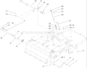 Parking Brake Assembly Diagram and Parts List for 74603 260000001-260999999 - 2006 Toro Lawn Tractor