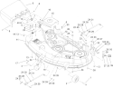 Part Location Diagram of 108-6196-03 Toro Bracket-Pivot, Deflector