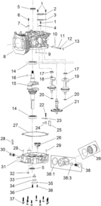 No_3_Engine_Assembly_No_120-4335 Diagram and Parts List for 74621 312000001-312999999 Toro Lawn Tractor