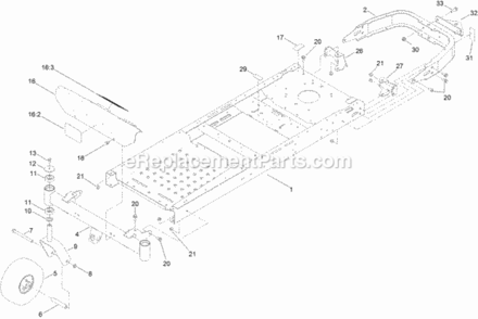 Part Location Diagram of 3274-94 Toro SCREW-HSBH