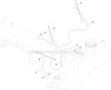Part Location Diagram of 51-3212 Toro Hose-fuel