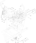 Part Location Diagram of 119-8842 Toro Hydro Rod Mount