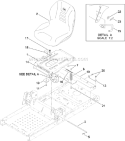 Part Location Diagram of 119-8903 Toro Time Cutter Decal