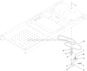 Part Location Diagram of 119-3321 Toro V-belt