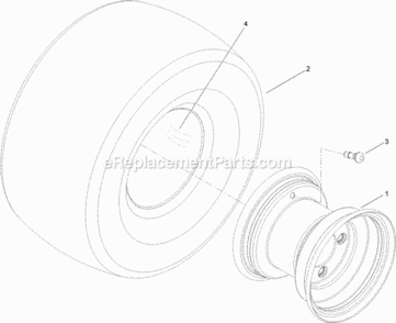 Part Location Diagram of 125-1759 Toro Tire Premium
