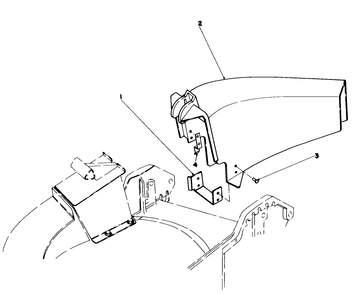 Side Discharge Kit No. 59107 Diagram and Parts List for 20742 4000001 - 4999999 Toro Lawn Mower