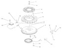Ignition / Electrical Assembly Diagram and Parts List for 74701 210000001-210999999 - 2001 Toro Lawn Tractor
