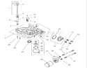 Oil Pan / Lubrication Assembly Diagram and Parts List for 74701 220000001-220999999 - 2002 Toro Lawn Tractor