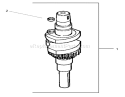 Crankshaft Assembly Diagram and Parts List for 74701 230000001-230999999 - 2003 Toro Lawn Tractor