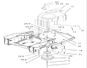 Engine and Clutch Assembly Diagram and Parts List for 74701 230000001-230999999 - 2003 Toro Lawn Tractor