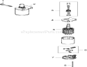 Starter Assembly Diagram and Parts List for 74603 260000001-260999999 - 2006 Toro Lawn Tractor