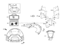Air Cleaner Assembly Briggs and Stratton 406577-0191-E1 Diagram and Parts List for 74704 250000001-250999999 - 2005 Toro Lawn Tractor