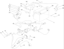 Electrical Assembly Diagram and Parts List for 74704 250000001-250999999 - 2005 Toro Lawn Tractor