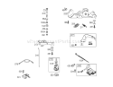 Governor Assembly Briggs and Stratton 406577-0191-E1 Diagram and Parts List for 74704 250000001-250999999 - 2005 Toro Lawn Tractor