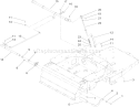 Parking Brake Assembly Diagram and Parts List for 74704 250000001-250999999 - 2005 Toro Lawn Tractor