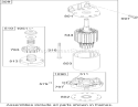 Starter Assembly Briggs and Stratton 441577-0122-E1 Diagram and Parts List for 74704 260000001-260999999 - 2006 Toro Lawn Tractor