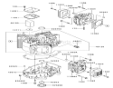 Cylinder / Crankcase Assembly Kawasaki FH 531V-AS07 Diagram and Parts List for 74801 220000001-220999999 - 2002 Toro Lawn Tractor