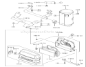 Air Filter / Muffler Assembly Kawasaki FH531V-CS07 Diagram and Parts List for 74801 230000001-230999999 - 2003 Toro Lawn Tractor