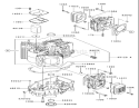 Cylinder / Crankcase Assembly Kawasaki FH 531V-CS07 Diagram and Parts List for 74801 230000001-230999999 - 2003 Toro Lawn Tractor