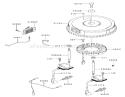 Electric Equipment Assembly Kawasaki FH531V-CS07 Diagram and Parts List for 74801 230000001-230999999 - 2003 Toro Lawn Tractor