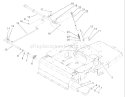 Parking Brake Assembly Diagram and Parts List for 74802 240000159-240999999 - 2004 Toro Lawn Tractor