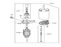 Starter Assembly Kawasaki FH580V-AS13 Diagram and Parts List for 74802 240000159-240999999 - 2004 Toro Lawn Tractor