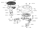 Cooling Equipment Assembly Kawasaki FH580V-AS13 Diagram and Parts List for 74802 240000159-240999999 - 2004 Toro Lawn Tractor