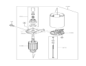 Part Location Diagram of 39184-7004 Kawasaki Bracket-assy