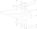 Deflector Assembly No. 108-8591 Diagram and Parts List for 74806 250000001-250999999 - 2005 Toro Lawn Tractor
