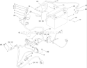 Electrical Assembly Diagram and Parts List for 74806 270000001-270999999 - 2007 Toro Lawn Tractor