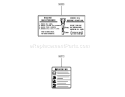 Engine Decals Kawasaki FH580V-CS13-R Diagram and Parts List for 74806 270000001-270999999 - 2007 Toro Lawn Tractor