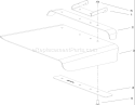 Deflector Assembly Diagram and Parts List for 74603 260000001-260999999 - 2006 Toro Lawn Tractor