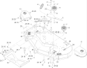 Part Location Diagram of 109-5276 Toro Idler Arm Asm