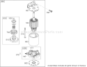 Starter Assembly Briggs and Stratton 44K777-0125-G1 Diagram and Parts List for 74812 280000001-280999999 - 2008 Toro Lawn Tractor