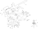 Part Location Diagram of 109-6886 Toro Spring-Torsion