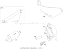 Fuel Line and Pump Assembly Briggs and Stratton 44M777-0118-E1 Diagram and Parts List for 74814 270000001-270999999 - 2007 Toro Lawn Tractor