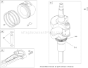 Crankshaft Assembly Briggs and Stratton 44M777-0118-E1 Diagram and Parts List for 74814 270000001-270999999 - 2007 Toro Lawn Tractor