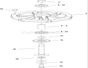 Cutter Housing Assembly No. 109-6394 Diagram and Parts List for 74814 270000001-270999999 - 2007 Toro Lawn Tractor