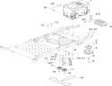 Engine Assembly Diagram and Parts List for 74815 290000001-290999999 - 2009 Toro Lawn Tractor