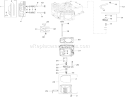 Head, Valve and Breather Assembly Diagram and Parts List for 74815 290000001-290999999 - 2009 Toro Lawn Tractor
