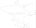 Rubber Deflector Assembly No. 114-1651 Diagram and Parts List for 74812 280000001-280999999 - 2008 Toro Lawn Tractor