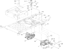 Part Location Diagram of 109-6570-03 Toro Bracket-Fender Support