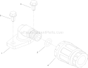 Washout Port Assembly Diagram and Parts List for 74815 290000001-290999999 - 2009 Toro Lawn Tractor