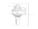 Crankshaft Assembly Diagram and Parts List for 74399 270000001-270999999 - 2007 Toro Lawn Tractor