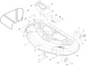 Part Location Diagram of 117-5373 Toro 50 Inch Deck Assembly