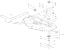 Part Location Diagram of 115-2649 Toro V-Belt