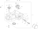 Oil Pan and Lubrication Assembly Diagram and Parts List for 74822 290000001-290999999 - 2009 Toro Lawn Tractor